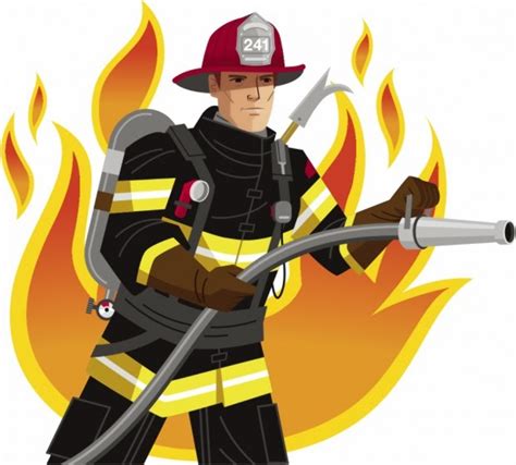 fire fighter clip art